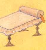 Nakshatra #12: Uttara-Phalguni.
Symbol: Half of the bed under the feet (foot).
Name translation: Following red.
Devata: Aryaman (Lord of Hospitality).
Character: fixed.
VD Ruler: Surya (Sun).
Tib. El-t: wind. Uttara-Phalguni